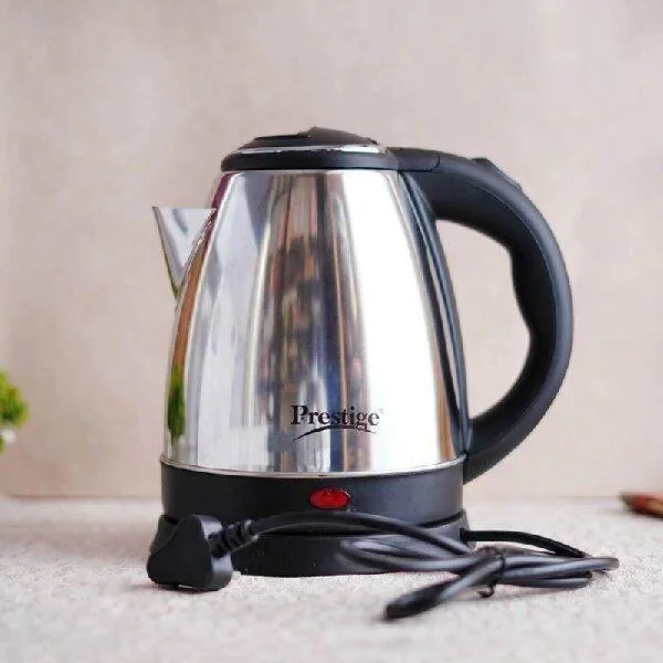 Prestige 2.0L Stainless Steel Electric Kettle – 1500W Fast Boiling Water Heater with Auto Shut-Off & 360° Swivel Base image 3
