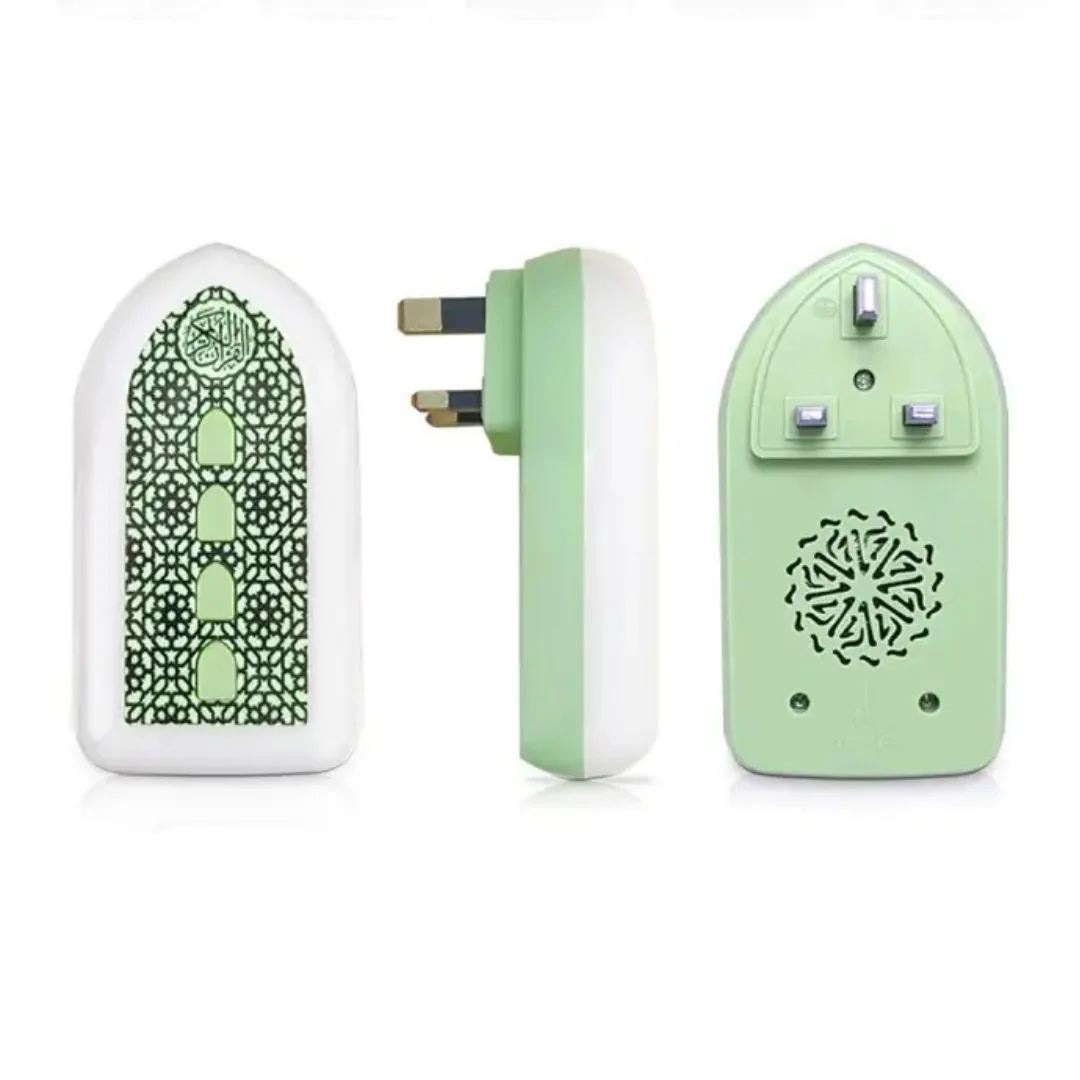 2-in-1 Plug-in Islamic Quran & Zikir Speaker Audio Player with Adjustable LED Night Light image 5