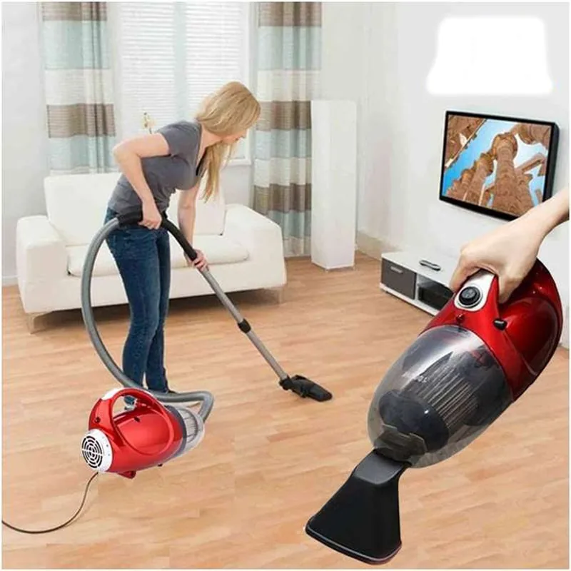 JK-8 1000W Portable Handheld & Canister Vacuum Cleaner – High Suction & Blower Dual Function image 2