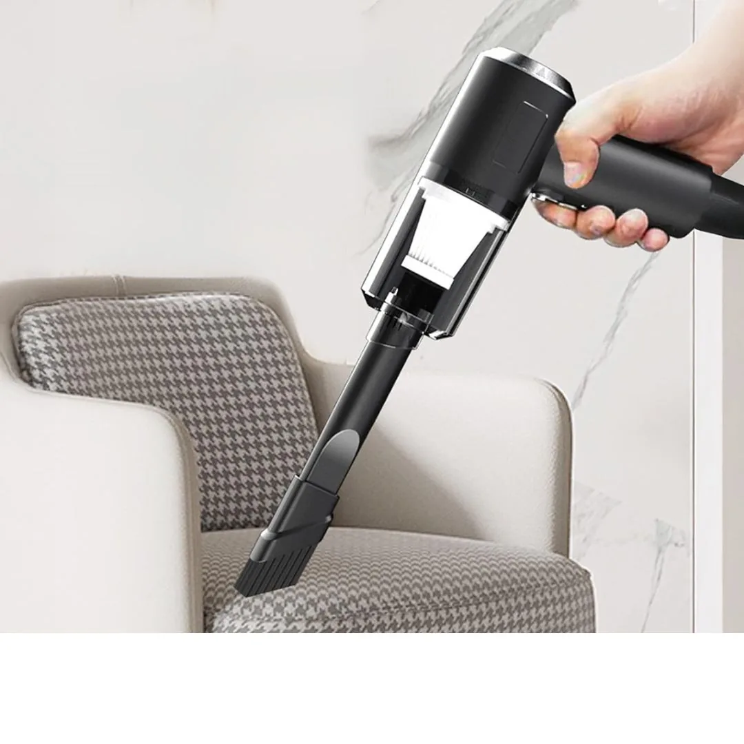 Wireless Mini Handheld Vacuum Cleaner with Built-in LED Light & Washable HEPA Filter (120W / 5500Pa) image 6