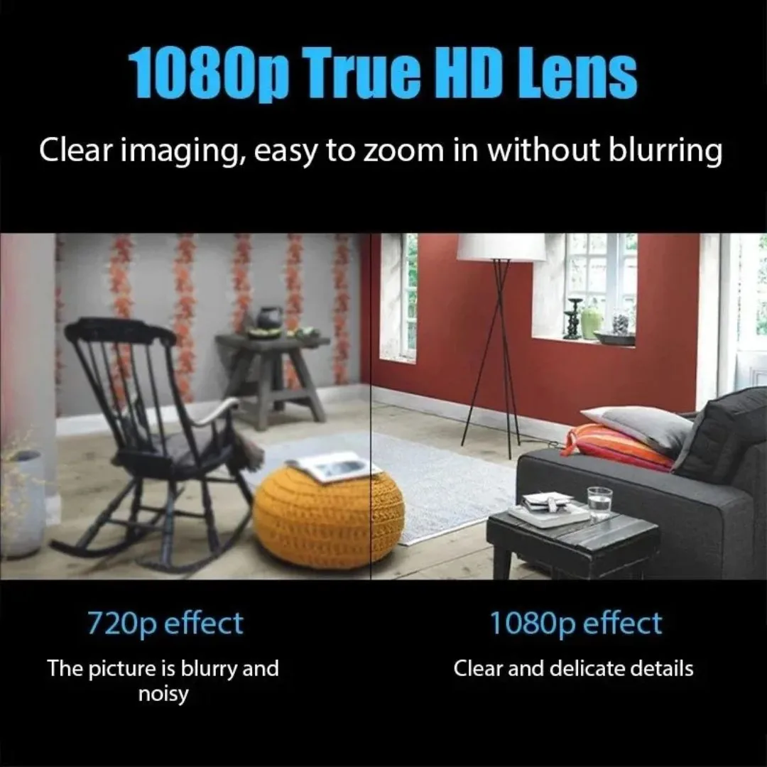 X5 Mini WiFi Camera – 1080P HD Wireless Security Spy Camera with Remote View, Night Vision & Audio image 5