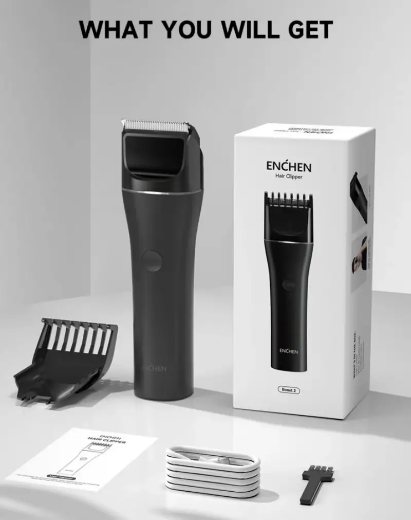 ENCHEN Boost 2 Cordless Rechargeable Hair Clipper & Trimmer image 2