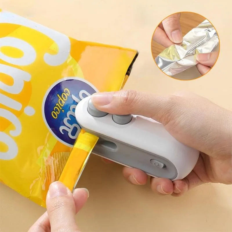 2-in-1 Mini Portable Bag Sealer & Cutter (Rechargeable) image 2
