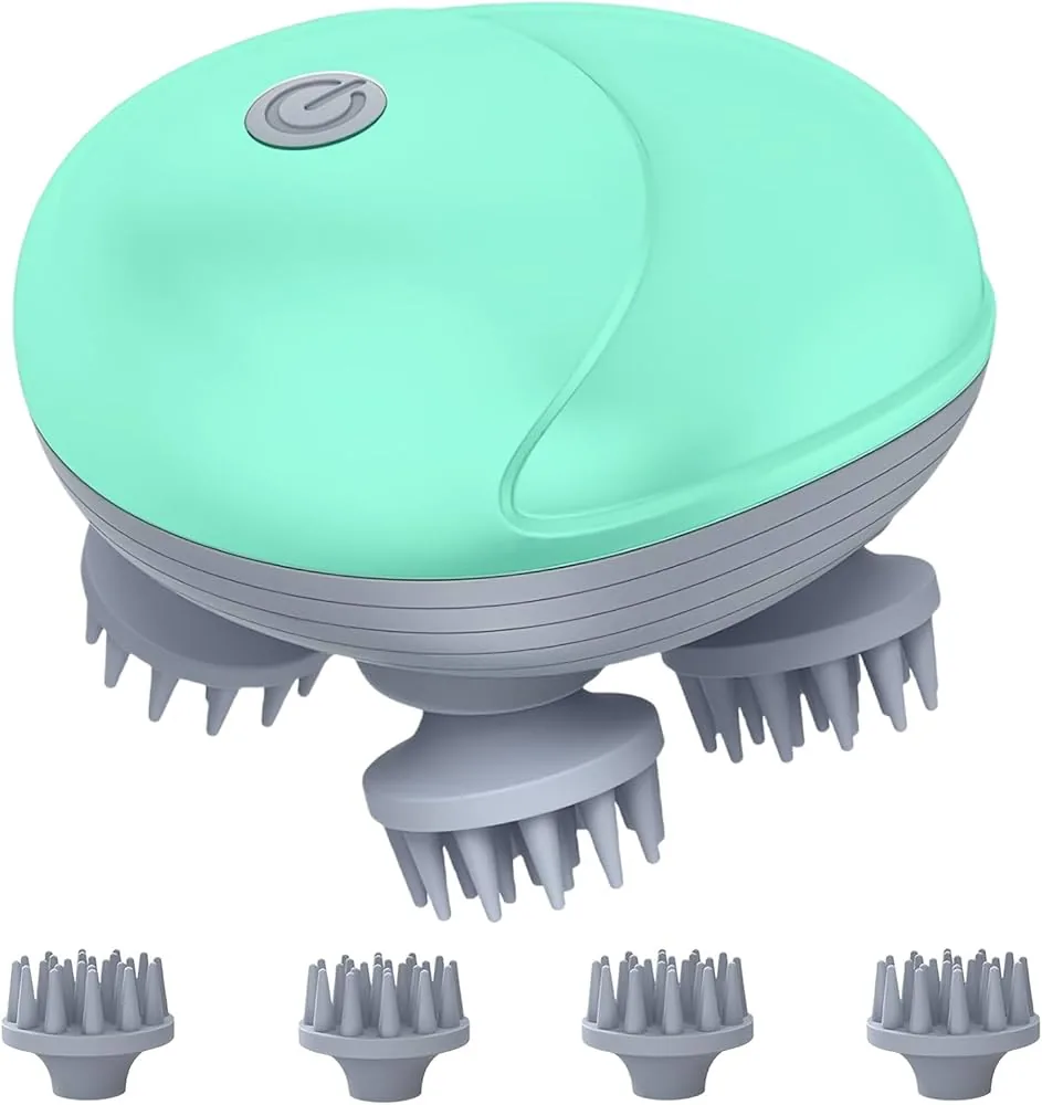 Smart Scalp & Full Body Electric Massager – 3D Kneading Waterproof Head Scratcher for Stress Relief & Hair Growth image 4