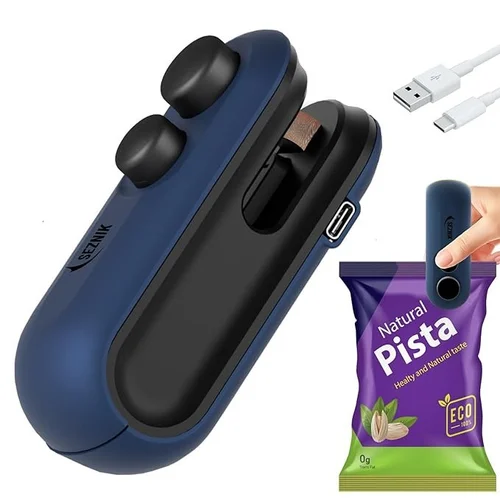 2-in-1 Mini Portable Bag Sealer & Cutter (Rechargeable)