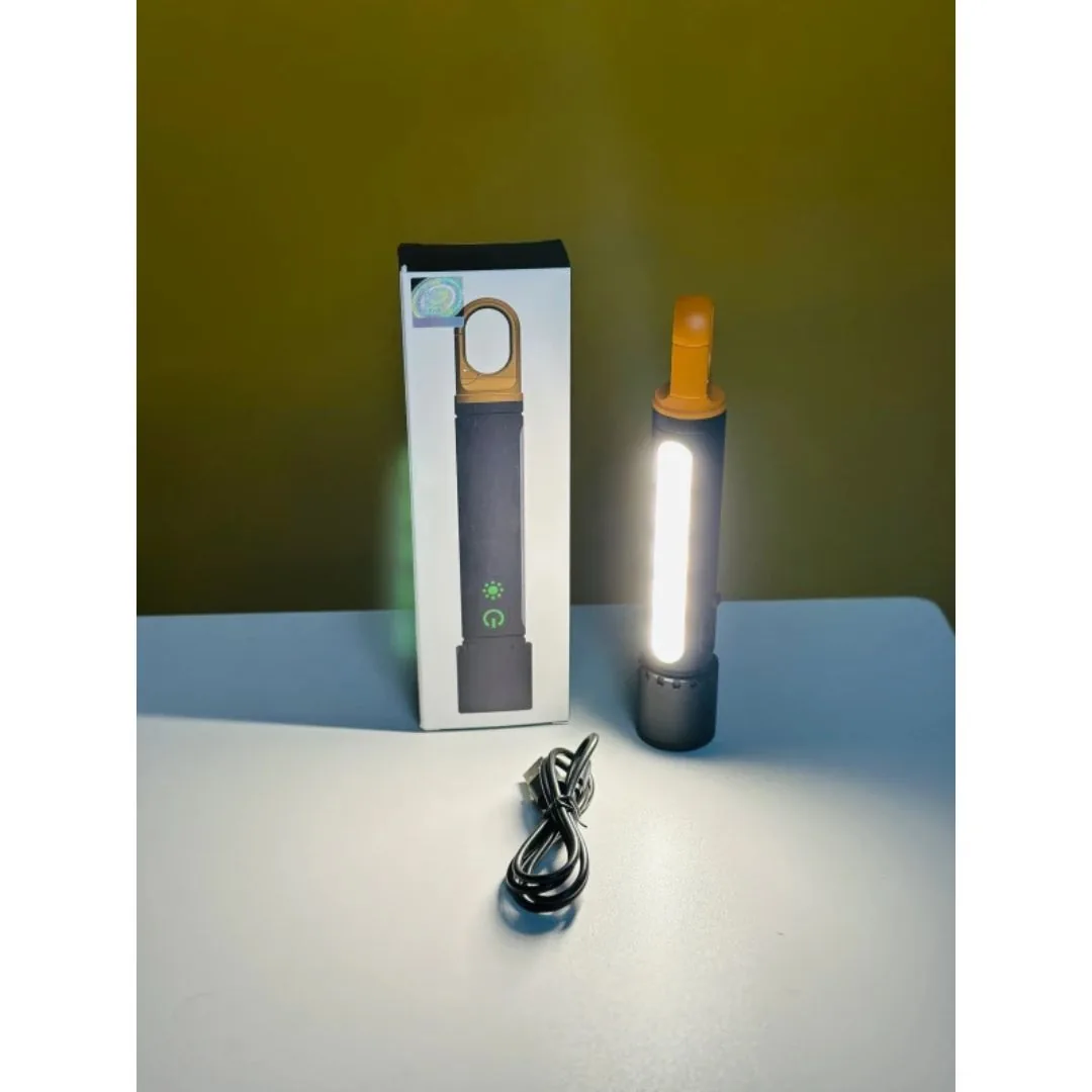 GEAR UP K57 PRO Rechargeable Strong Light Flashlight – Dual Light Source, Telescopic Zoom & 9 Light Modes image 3