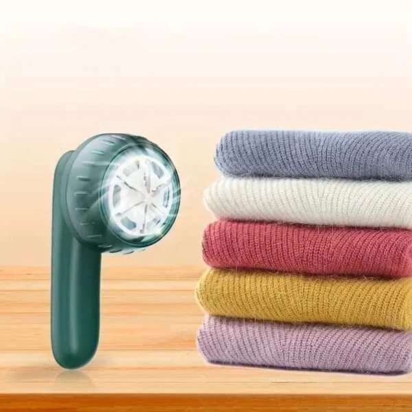 Electric Lint Remover Sweater Fabric Shaver Machine Hairball Trimmer Portable USB Charging Lint Remover for Clothes image 2