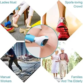 Electric Foot Callus Remover & Rechargeable Pedicure File | Hard Skin & Dead Skin Remover Tool for Smooth Feet image 5
