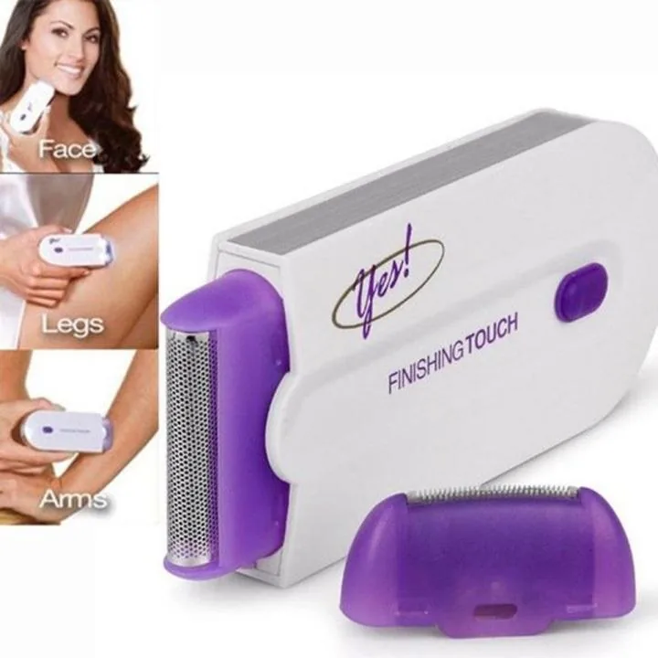 Yes Finishing Touch Instant & Pain Free Rechargeable Hair Remover - Sensa-Light Hair Trimmer & Shaver for Face, Body, Arms, Legs & Bikini Line image 2