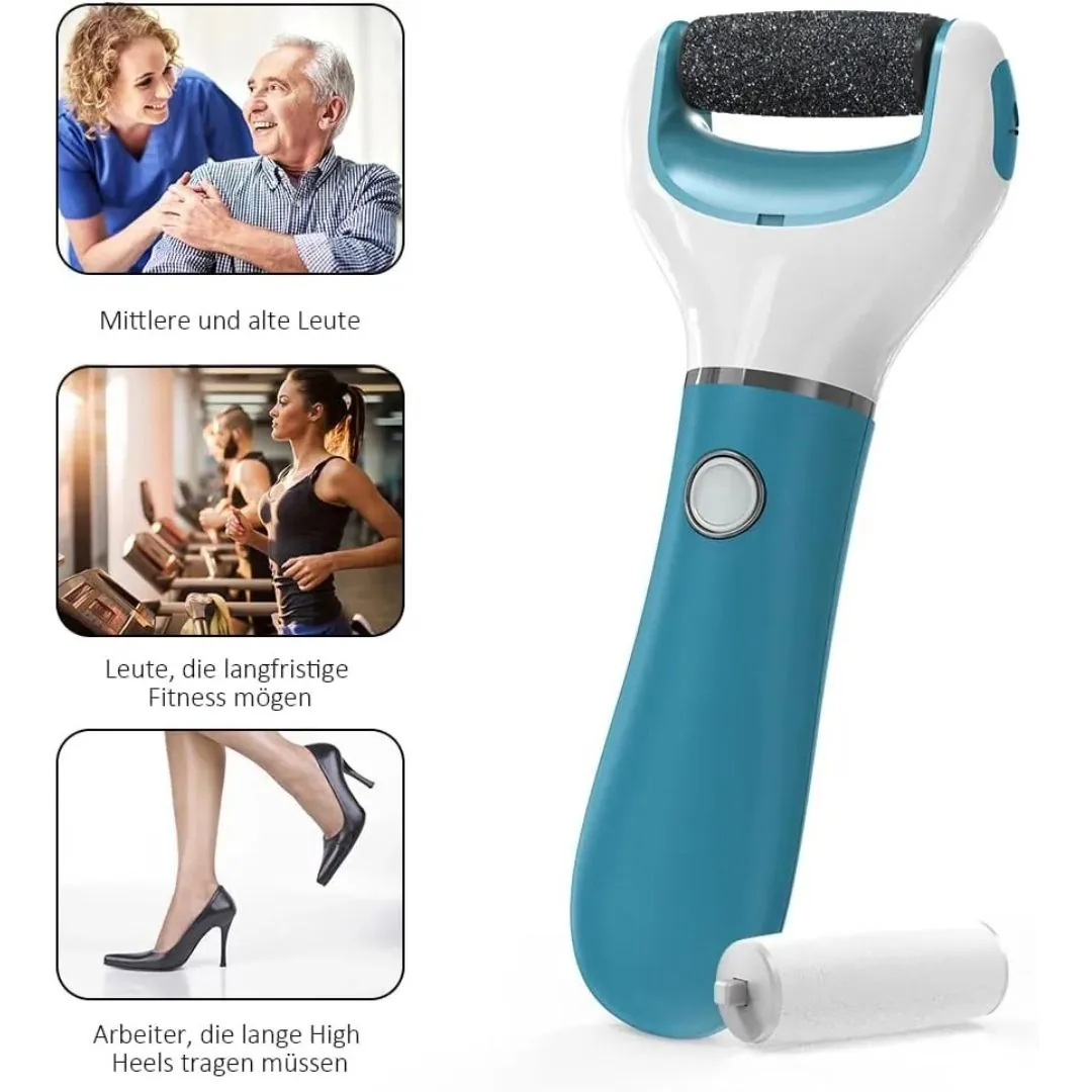 Electric Foot Callus Remover & Rechargeable Pedicure File | Hard Skin & Dead Skin Remover Tool for Smooth Feet image 4
